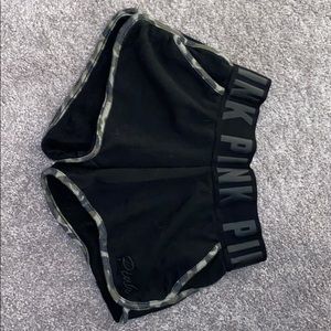 pink camo shorts